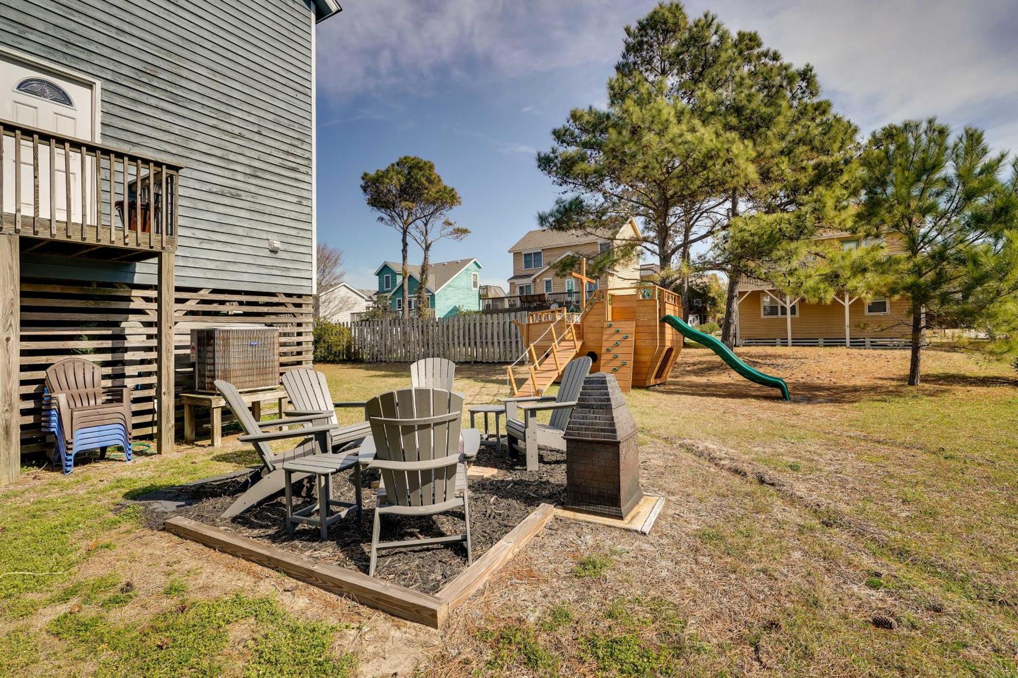 Dunn Dreamin Hot Tub, Pirate Fort, And Fire Pit! Nags Head Exterior foto